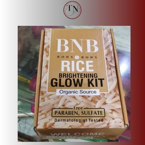 Bnb Whitening Rice Extract Bright & Glow Kit