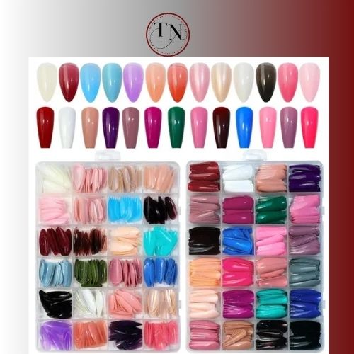 Colorful Artificial Nails Acrylic