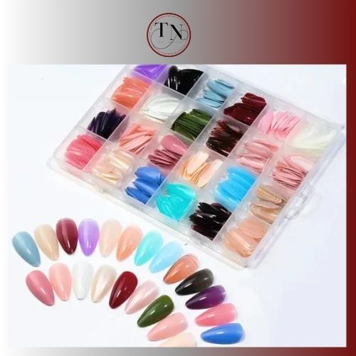 Colorful Artificial Nails Acrylic