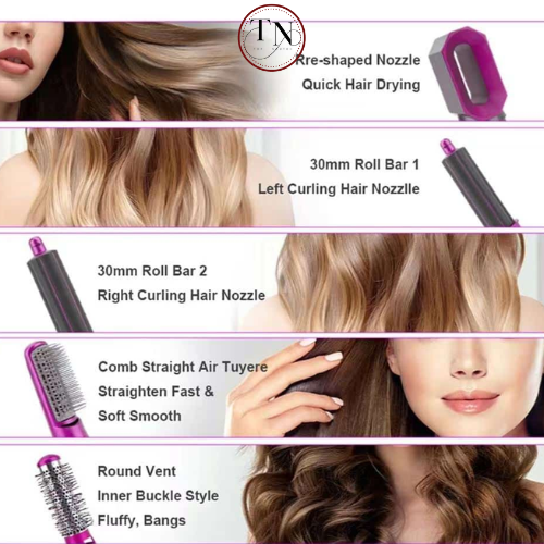 5 in 1 hair styler